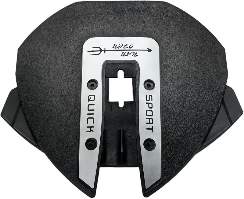SeaSierra Boat Marine Whale Tail Hydrofoil Surfboard Stabilizer for 40 – 350 HP Small Outboard Motor and Out Drive Silver - Image 3